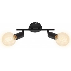 Gaismeklis "Black Steel" 2x E27, 2868-025 Gaismeklis "Black Steel" 2x E27, 2868-025