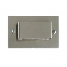 Virsapmetuma gaismeklis sienai "STAIRS" 1 x 0,3W LED modulis, ner.tērauds Virsapmetuma gaismeklis sienai "STAIRS" 1 x 0,3W LED modulis, ner.tērauds