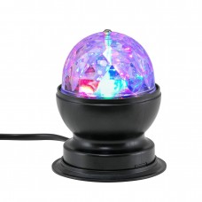LED galda lampa Disco Light RGB, 3W, melna LED galda lampa Disco Light RGB, 3W, melna