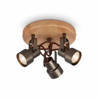 Briloner Tahun griestu prožektors, 3xGU10, 3x5W, IP20, antīki pelēks Briloner Tahun griestu prožektors, 3xGU10, 3x5W, IP20, antīki pelēks