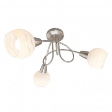 Sienas gaismeklis matēts niķelis ar stiklu, "VIOLA", 3x E14, max. 40W - 2046-032 - Briloner Prisma Sienas gaismeklis matēts niķelis ar stiklu, "VIOLA", 3x E14, max. 40W - 2046-032 - Briloner Prisma