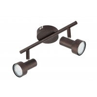 Spotlampa "ROST" 2 x 3W LED/GU10, antīkais varš - 2843-021 Spotlampa "ROST" 2 x 3W LED/GU10, antīkais varš - 2843-021