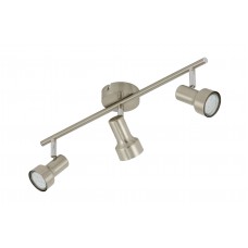 Spotlampa "SUB" 3 x 3W LED/GU10, matēts niķelis - 2843-032 Spotlampa "SUB" 3 x 3W LED/GU10, matēts niķelis - 2843-032