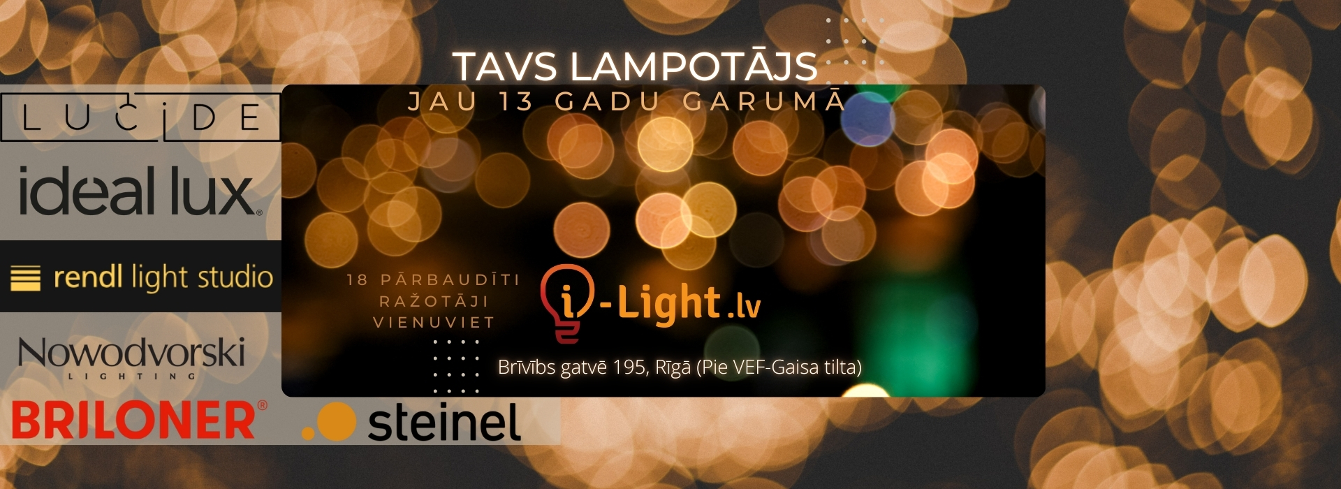 Tavs lampotājs jau 13 gadu garumā