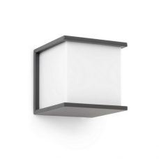 Āra gaismeklis KUBICK E27, IP44, tumši pelēks alumīnijs, FARO 70689 Āra gaismeklis KUBICK E27, IP44, tumši pelēks alumīnijs, FARO 70689