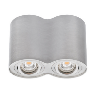 Virsapmetuma gaismeklis BORD MR16/GU10 2 x max.50W, alumīnijs Virsapmetuma gaismeklis BORD MR16/GU10 2 x max.50W, alumīnijs