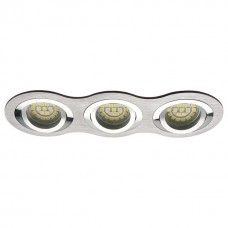 Iebūvējams gaismeklis SEIDY 3 x MR16/Gx5.3 max. 50W, alumīnijs Iebūvējams gaismeklis SEIDY 3 x MR16/Gx5.3 max. 50W, alumīnijs