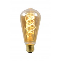 5W, E27, Filament LED spuldze, "AMBER", 260LM, 2200K, Lucide, 49034-05-62 5W, E27, Filament LED spuldze, "AMBER", 260LM, 2200K, Lucide, 49034-05-62