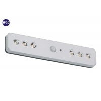 Mobilais gaismeklis "LERO", 6xLED, 0.48W, ar kustību sensoru - 2268-061 Mobilais gaismeklis "LERO", 6xLED, 0.48W, ar kustību sensoru - 2268-061