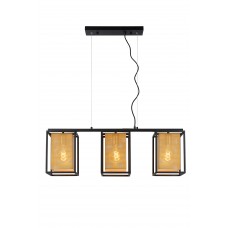 Griestu lampa "SANSA", 3x E27, metāls, LUCIDE, 21422-03-30 Griestu lampa "SANSA", 3x E27, metāls, LUCIDE, 21422-03-30