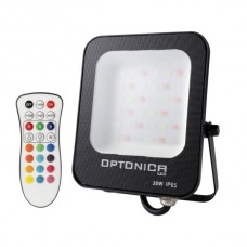 30W LED RGB prožektors ar pulti, IP65 30W LED RGB prožektors ar pulti, IP65