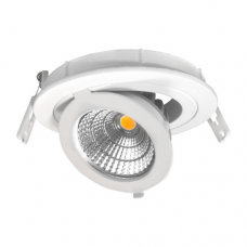 Iebūvējams gaismeklis 1 x 12W LED COB modulis, WW, OPTONICA Iebūvējams gaismeklis 1 x 12W LED COB modulis, WW, OPTONICA