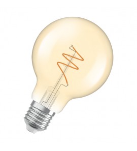 LED spuldze E27 Vintage 1906 Globe DIM 4.9W 350lm 2200K Osram