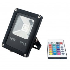 10W LED RGB prožektors ar kontrolieri, 600Lm, 150°, IP66 - FL5210 - 3800156652101 10W LED RGB prožektors ar kontrolieri, 600Lm, 150°, IP66 - FL5210 - 3800156652101