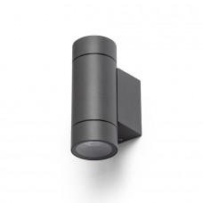 Sienas āra gaismeklis "MIZZI NEW", 2x GU10, alumīnijs, tumši pelēks -antracīts - RENDL - R13643 Sienas āra gaismeklis "MIZZI NEW", 2x GU10, alumīnijs, tumši pelēks -antracīts - RENDL - R13643