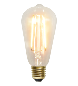 LED spuldze E27 ST64 Soft Glow 2.3W 230lm 2100K Star Trading